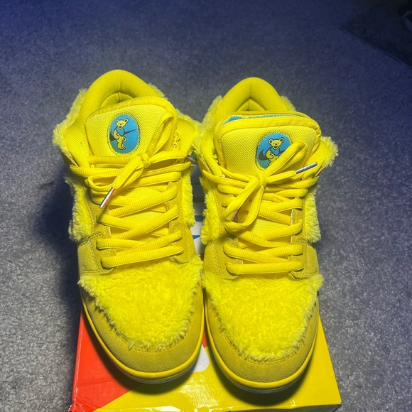 Nike Dunk Low SB x Grateful Dead Yellow Bear